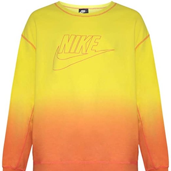 nike tie dye crewneck